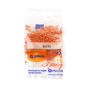 Бисер №10, 5 г., цвет 26090. Арт G 26090