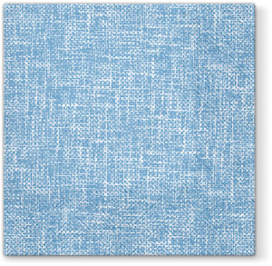 Салфетки трехслойные для декупажа, коллекция "Lunch"  PAW Decor Collection "Синее полотно". Арт SDL120405