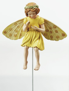 Фигурка декоративная, цветочная фея "Шафран". Арт 216965-050
