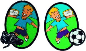 Термоаппликации HKM "Футбол". Арт 32799SET/S