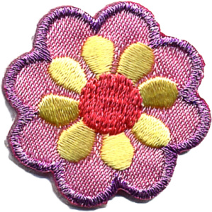 Термоаппликация HKM "Цветочек". Арт 32896/1SB