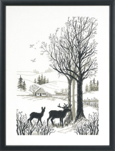 Набор для вышивания "Олени". Арт 70-1108                 