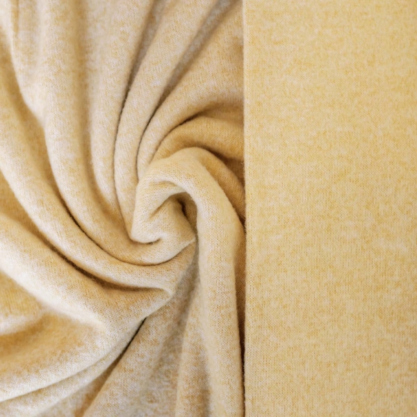 Ткань Recycled Brushed Jercey, 53% переработанный полиэстер, 28% хлопок, 15% полиэс. 135 см, 220г/м². Арт 2164.4