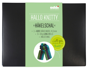 Набор для вязания шарфа Hello Knitty Haekelschal. Арт 932-2