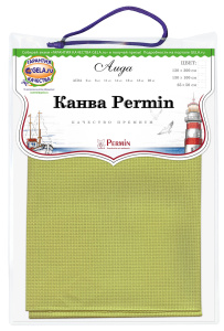 Канва в упаковке Aida 14 ct, 65 х 50 см, цвет №271 . Арт 357/50/271