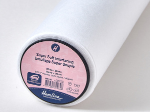 Стабилизатор (флизелин) супер тонкий с односторонним клеевым покрытием. Арт HN108