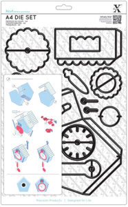 Набор ножей для вырубки "Часы с кукушкой". Арт XCU503212