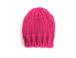 Шапка для игрушек вязаная 6 см. Арт 28894/роз.