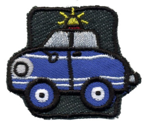 Термоаппликация HKM "Машина". Арт 31644/1SB