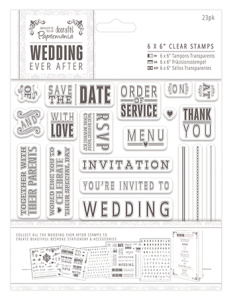 Набор штампов "Пожелания" Wedding. Арт PMA158901