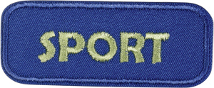 Термоаппликация "Спорт". Арт 42753