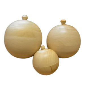 Заготовка "Шар елочный", 80 мм. Арт 03.1/080