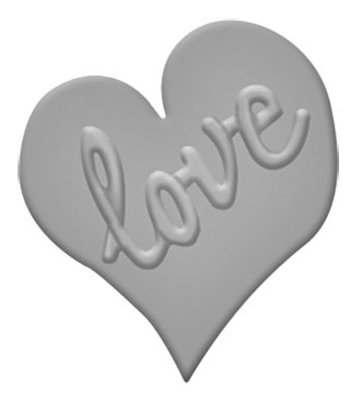 Дырокол с тиснением "Сердце". Арт 69171000