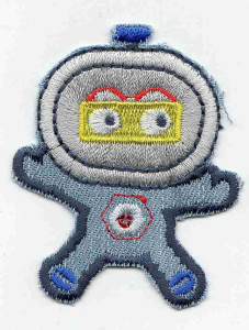 Термоаппликация HKM "Робот". Арт 33626/1SB