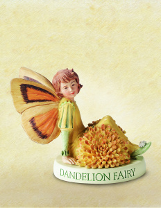 Фигурка декоративная, цветочный эльф "Одуванчик". Арт 217229