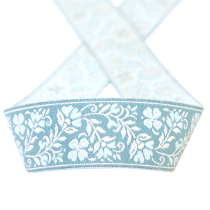 Лента из тканого жаккарда SAFISA, 25 мм, 15 м, цвет 04. Арт 9254-25мм-04