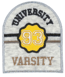 Термоаппликация "Университетская атлетическая команда 93". Арт 36388/1SB