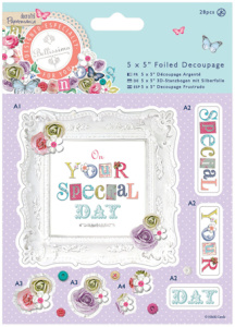 Набор бумаги с высечкой "Рамка" Bellissima. Арт PMA169110