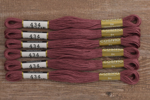 Мулине COSMO однотонный цвет  434       . Арт 25-6/434       