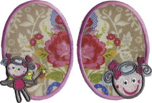 Термоаппликации HKM "Заплатки с Феей". Арт 32431SET/S