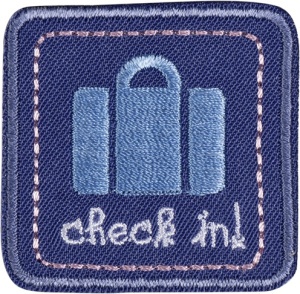 Термоаппликация "Билет". Арт 42793