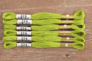 Мулине COSMO однотонный цвет  324       . Арт 25-6/324       