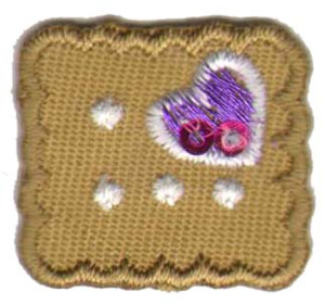 Термоаппликация HKM "Набор цветочков со стразами". Арт 32062Sorti.