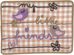 Термоаппликации HKM "Птички" . Арт 30408/1SB