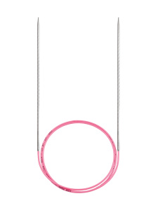 Спицы металлические круговые с удлиненным кончиком addiUnicorn Lace, №2,5, 80 см. Арт 716-2/2.5-80