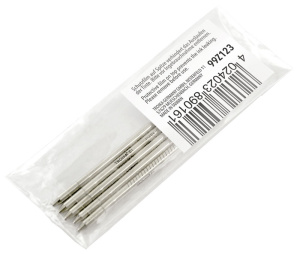 Стержни сменные D1, для шариковой ручки Troika CONSTRUCTION арт. PIP20, толщина М, цвет синий, 5 шт. Арт 99Z123