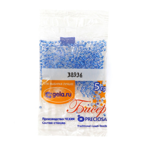 Бисер №10, 5 г., цвет 38936. Арт G 38936