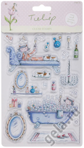 Набор прозрачных штампов "Отдых", TULIP. Арт TLP907100               