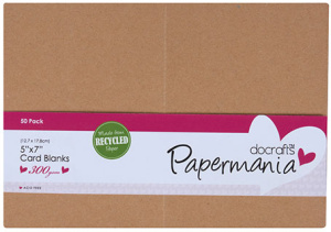 Набор заготовок для открыток с конвертами "Крафт-бумага". Арт PMA150632               