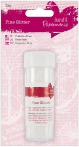 Блестки мелкие, 25 г, белый. Арт PMA401401