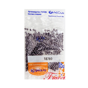 Бисер №10, 5 г., цвет 18780. Арт G 18780