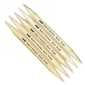 Спицы, чулочные, пластик, addiChampagner №15, 25 см. Арт 401-7/15-25