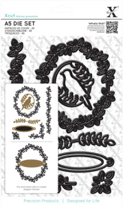 Набор ножей для вырубки "Бордюры с листьями". Арт XCU503246