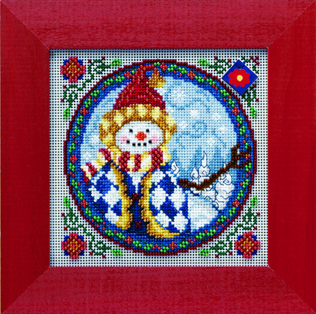 Набор для вышивания "Западный снеговик". Арт JS149104