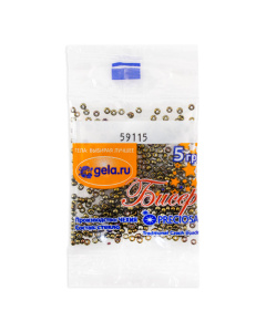 Бисер №10, 5 г., цвет 59115. Арт G 59115