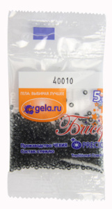 Бисер №10, 5 г., цвет 40010. Арт G 40010