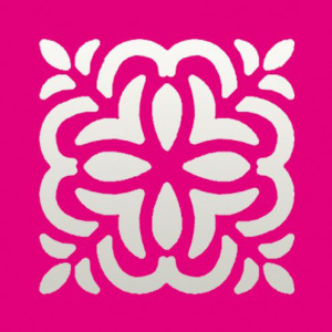 Дырокол фигурный "Мозаика, цветы". Арт 1775006