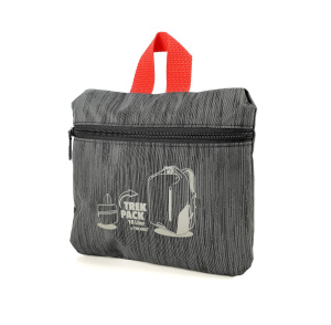 Рюкзак складной, с удобной верхней застежкой TROIKA. Арт RUC02/GY