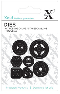 Набор ножей для вырубки "Пуговицы", маленькие. Арт XCU503612