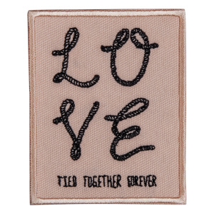 Термоаппликация "Любовь связала навсегда". Арт 39411