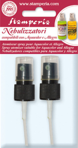 Набор с распылителями для бутылочек с красками  Aquacolor, Allegro. Арт KRFSС