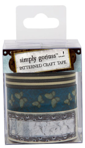 Лента клеевая декоративная с рисунком Gorjuss. Арт GOR462201