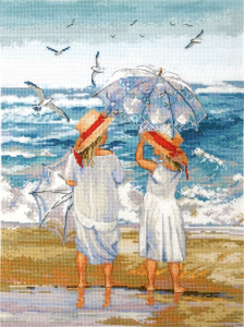 Набор для вышивания "Прогулка у моря". Арт 07.007.13