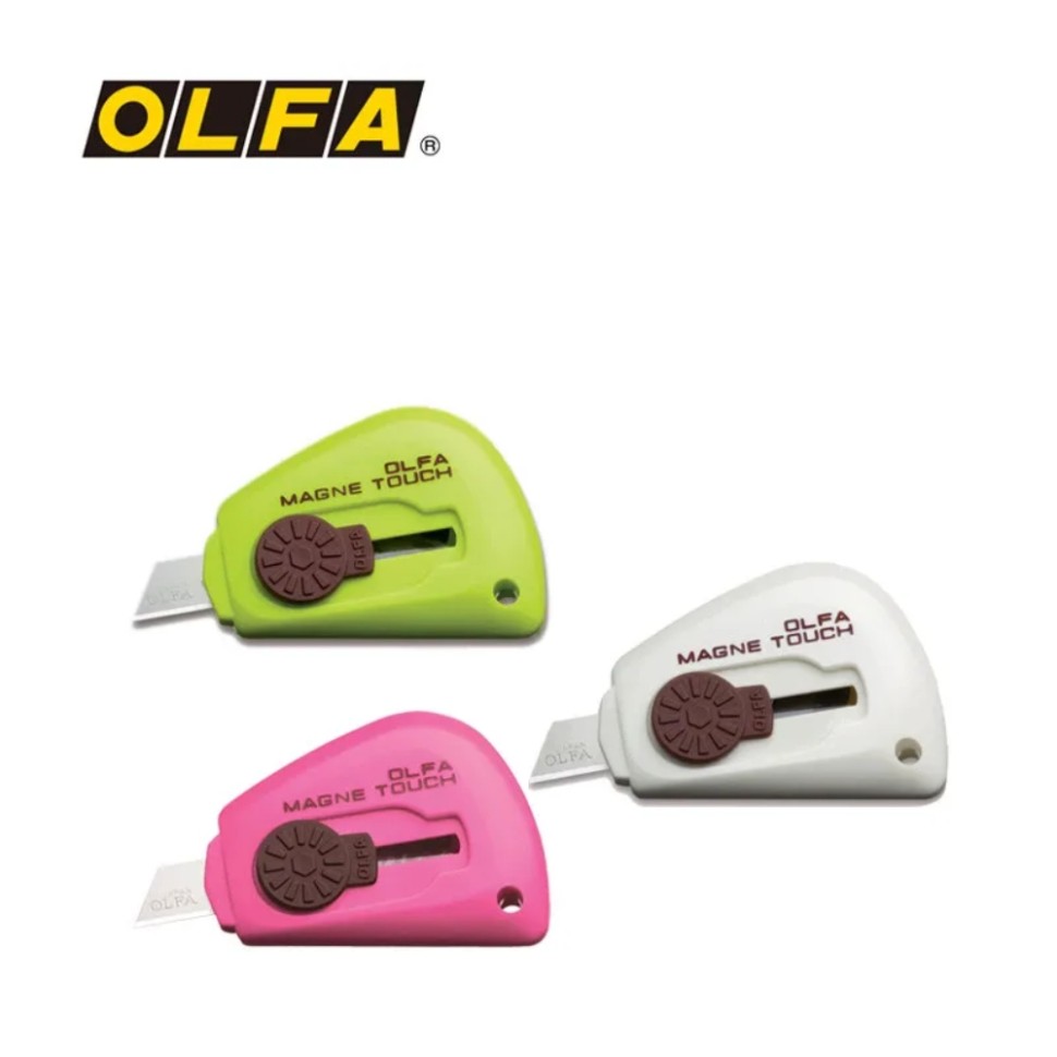 Мини-нож магнитный с фиксатором Olfa. Арт TK-3M/3