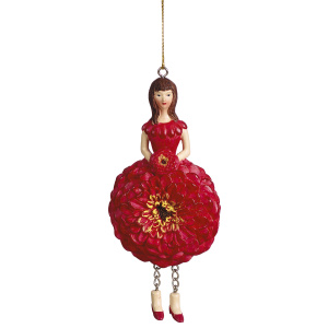 Фигурка декоративная, Blumenmädchen "Цинния". Арт 850435-500