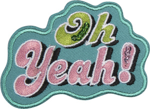 Термоаппликация "О, да! ". Арт 38965